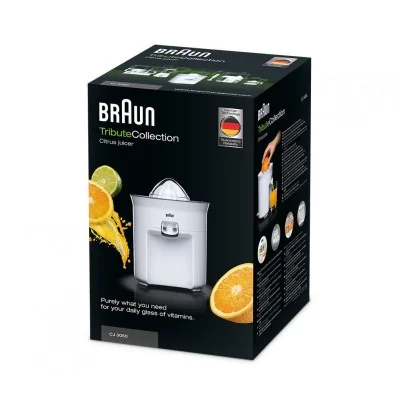 BRAUN CJ3050 Presse agrumes Multiquick 5 Tribute Collection BRAUN CJ3050 Presse agrumes Multiquick 5 Tribute Collection