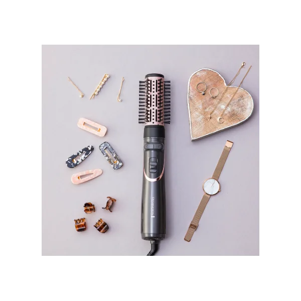 Brosse Soufflante Rotative Remington 3-en-1 Curl & Straight Confidence – 800W