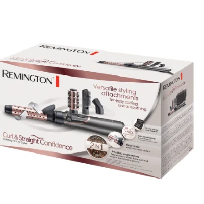 Remington Brosse soufflante rotative Curl & Straight Confidence Remington Brosse soufflante rotative Curl & Straight Confidence
