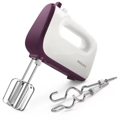 Philips Batteur Electrique Viva Violet (HR3740/11) Philips Batteur Electrique Viva Violet (HR3740/11)