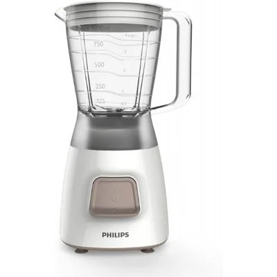 Philips Blender Daily 450W 1 Litre Blanc (HR2056/00) Philips Blender Daily 450W 1 Litre Blanc (HR2056/00)