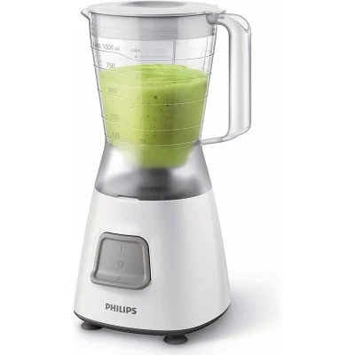 Philips Blender Daily 450W 1 Litre Blanc (HR2056/00) Philips Blender Daily 450W 1 Litre Blanc (HR2056/00)