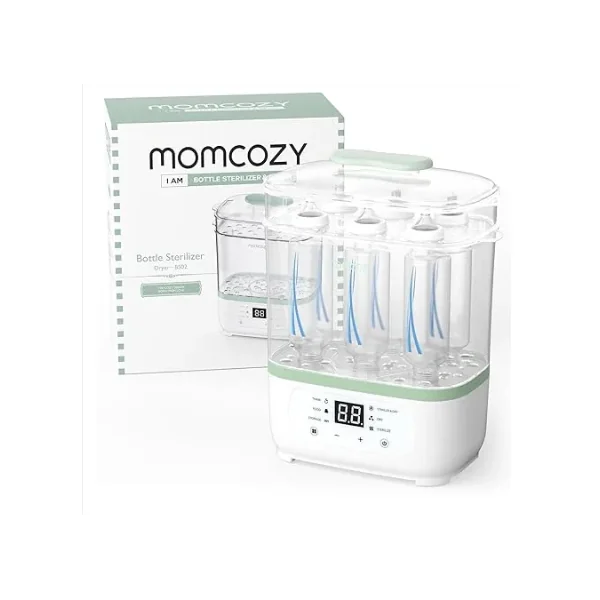 Momcozy Stérilisateur & Sécheur de Biberons 8-en-1