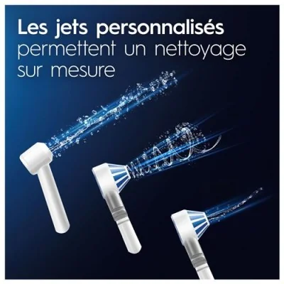 Brosse à dent élecrtrique - Oral-B Combiné Dentaire : Oral-B PRO 700 + Waterjet Brosse à dent élecrtrique - Oral-B Combiné Dentaire : Oral-B PRO 700 + Waterjet