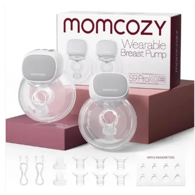 Momcozy S9 Pro ( Lot de 2) - Tire-lait Portable avec 4 Tailles