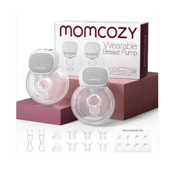 Momcozy S9 Pro ( Lot de 2) - Tire-lait Portable avec 4 Tailles