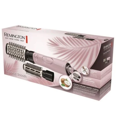 Brosse Soufflante REMINGTON Coconut Smooth AS5901 1000W - Rose Brosse Soufflante REMINGTON Coconut Smooth AS5901 1000W - Rose