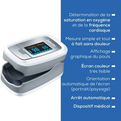 BEURER Oxymètre de poule Beurer PO30