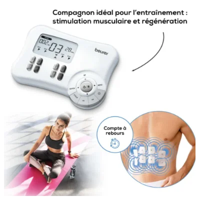 Electrostimulateur TENS/EMS numérique BEURER EM 80