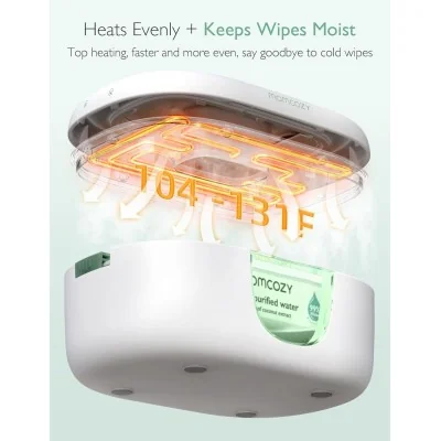 Momcozy Chauffe Lingettes & Veilleuse Intégrée Momcozy Chauffe Lingettes & Veilleuse Intégrée