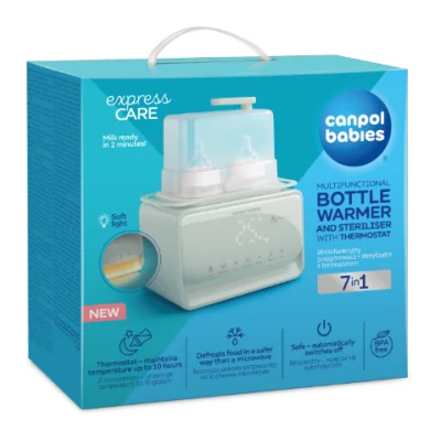 Canpol Chauffe biberons et stérilisateur 7 en 1-12/218