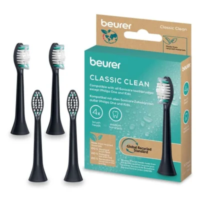 BEURER TETES DE BROSSE A DENTS SC CLASSIC CLEAN 4xGP 10521