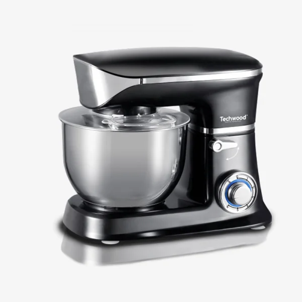 Robot pétrin noir bol inox-TCDR-136
