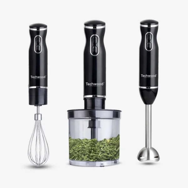 Mixer plongeant inox 3en1 grenat-TMS-9666