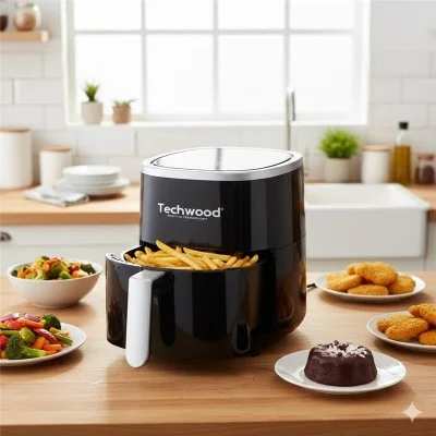 Air Fryer Techwood TFR-358SHD 3.5L - 1200W - Radyverse