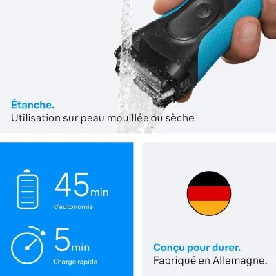 Braun Rasoir Electrique Homme Series 3 3010BT