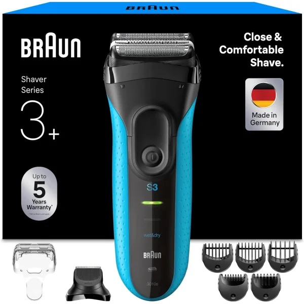 Braun Rasoir Electrique Homme Series 3 3010BT