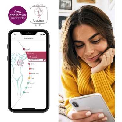 Beurer IPL 5800 Pure Skin Pro Épilateur à la lumière pulsée longue durée Beurer IPL 5800 Pure Skin Pro Épilateur à la lumière pulsée longue durée