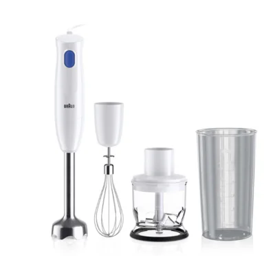 braun MIXEUR PLONGEANT 3EN1 BRAUN MQ10202M 450W / BLANC