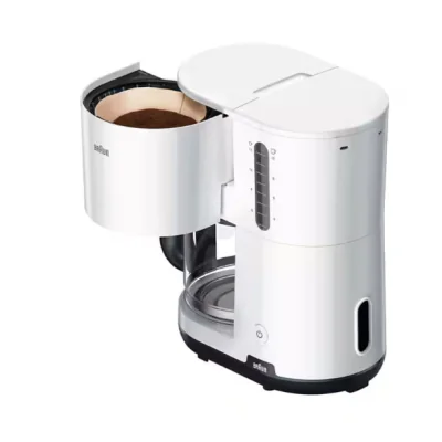 BRAUN Machine à Café Filtre BRAUN 10 tasses / 1000W / Blanc