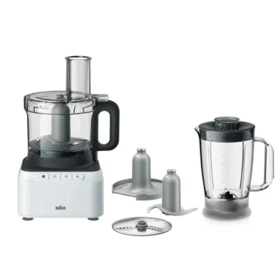 BRAUN ROBOT MULTIFONCTIONS BRAUN FP3131WH 800W / BLANC