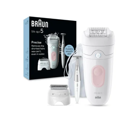 Braun EPILATEUR Silk-épil 5 Wet & Dry Blanc / SE5-230