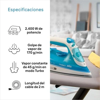 Fer à vapeur Braun TS340C