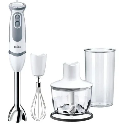 BRAUN MQ5245 Mixeur Plongeant Multi Quick 5 Vario - Blanc