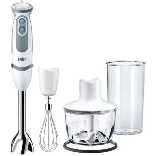 BRAUN MQ5245 Mixeur Plongeant Multi Quick 5 Vario - Blanc