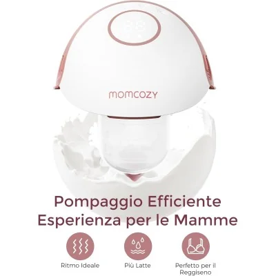 Momcozy Mobile Style™ – Tire-lait mains libres M6 (4 tailles) | Puissant, silencieux, ultra-confort