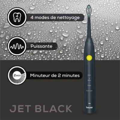 Brosse à Dents Électrique BEURER SC 30 Jet Black GP - Radyverse Tunisie Brosse à Dents Électrique BEURER SC 30 Jet Black GP - Radyverse Tunisie