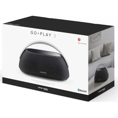 Harman Kardon Go + Play 3 Noir - Radyverse Tunisie