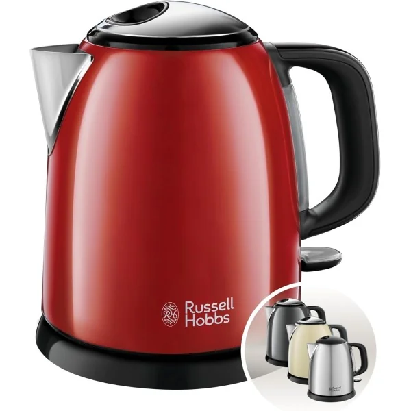 Russell Hobbs Bouilloire Electrique [Ultra Compacte] Colours Plus Rouge