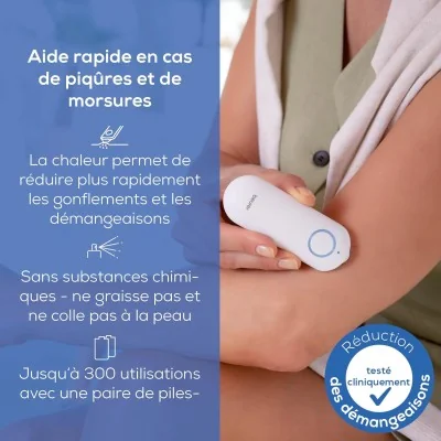 Beurer BR 60 Dispositif soulageant les piqûres et morsures d'insectes Beurer BR 60 Dispositif soulageant les piqûres et morsures d'insectes