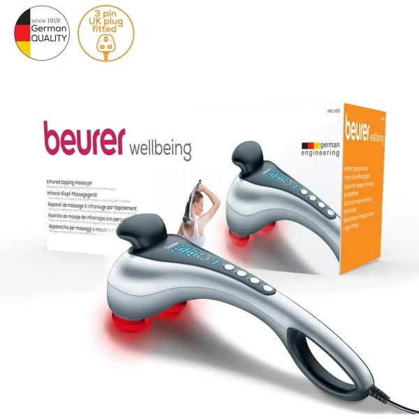 Beurer MG 100 Appareil de massage par tapotement à infrarouge