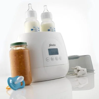 Alecto BW700TWIN Chauffe biberon pour bébé Double chauffe-biberon