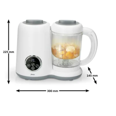 Alecto Robot multifonction pour bébé 5 en 1 blanc BFP66 Alecto Robot multifonction pour bébé 5 en 1 blanc BFP66