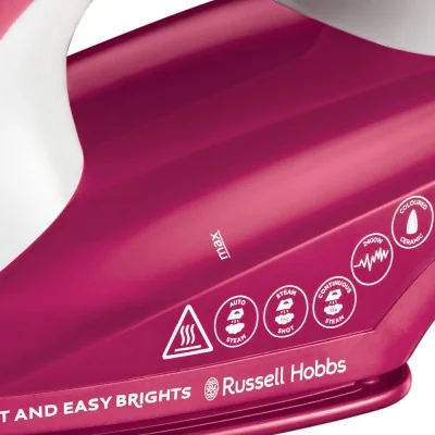 Fer à repasser Russel Hobbs Light & Easy Brights Berry / 2400W Fer à repasser Russel Hobbs Light & Easy Brights Berry / 2400W