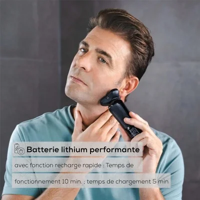 BEURER ROTARY SHAVER Rasoir Rotatif Sans Fil MN8X Noir