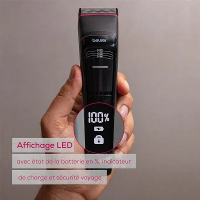 BEURER Tondeuse A Cheveux Rechargeable BEURER MN5X Noir