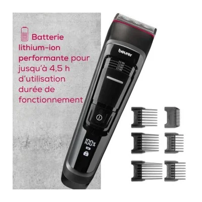 BEURER Tondeuse A Cheveux Rechargeable BEURER MN5X Noir