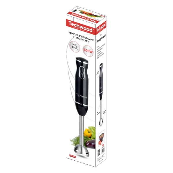 techwood Mixeur plongeant Techwood TMP 666 / Noir