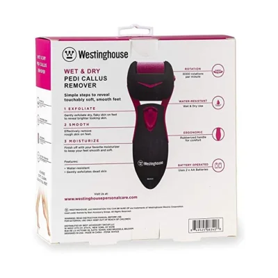 WESTINGHOUSE RAPE ÉLECTRIQUE WESTINGHOUSE WH1123 POUR PIEDS / NOIR Et ROSE