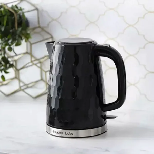 RUSSELL HOBBS Bouilloire Honeycomb 1.7 Litre / 2400W / Noir