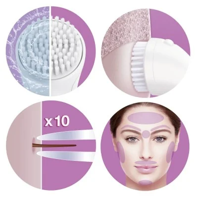 Braun Epilateur Braun Face 830 Édition Premium & Brosse de nettoyage visage Braun Epilateur Braun Face 830 Édition Premium & Brosse de nettoyage visage