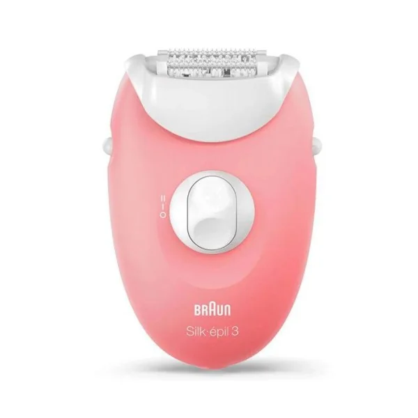 BRAUN epilateur SE3-176 Blanc Rose