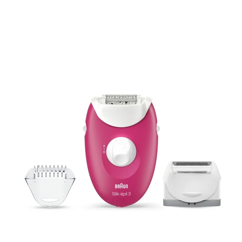 Braun Épilateur Silk-épil 3 3-410 avec 3 accessoires