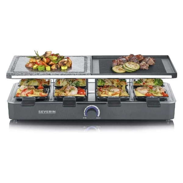 Severin appareil A Raclette Multifonction SEVERIN 1300W Noir RG2371