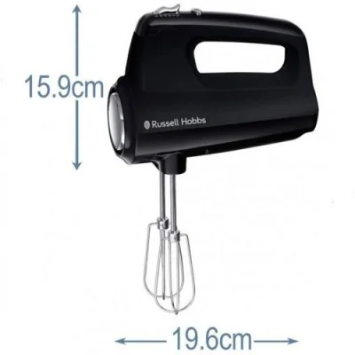 RUSSELL HOBBS Batteur Mate Desire 350watts - Noir RUSSELL HOBBS Batteur Mate Desire 350watts - Noir