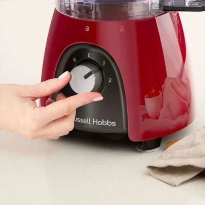 RUSSELL HOBBS Robot Multifonction Desire 600W - Rouge RUSSELL HOBBS Robot Multifonction Desire 600W - Rouge